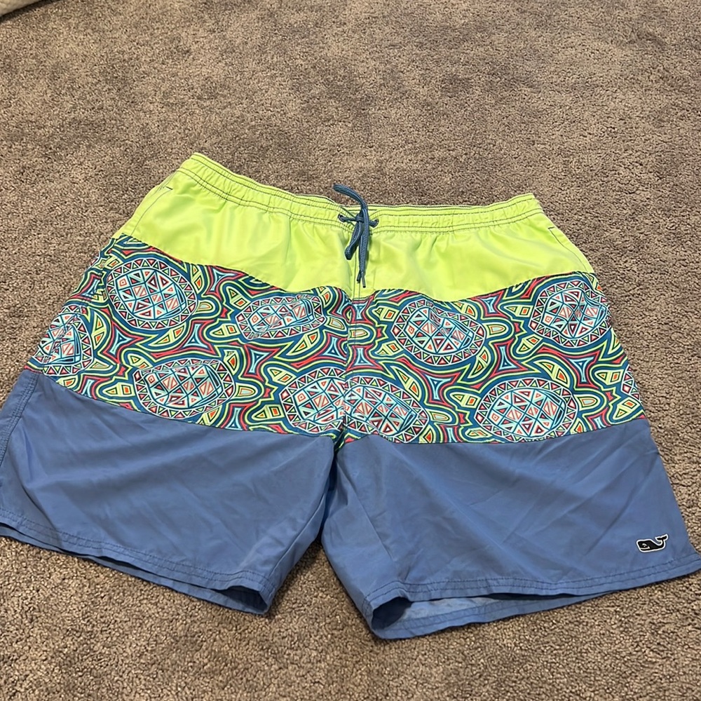 Mens Vineyard Vines swim trunks